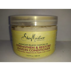 Shea Moisture Jamaican Black Castor Oil Strengthen & Restore Leave In Conditioner - 340 ml
