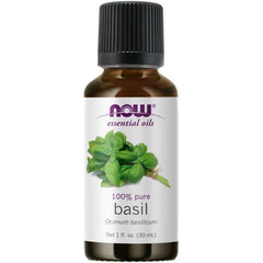 NOW Essential Oils 100% Pure Basil 30ml