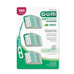 Gum Soft Picks Advanced Mint 180 Picks