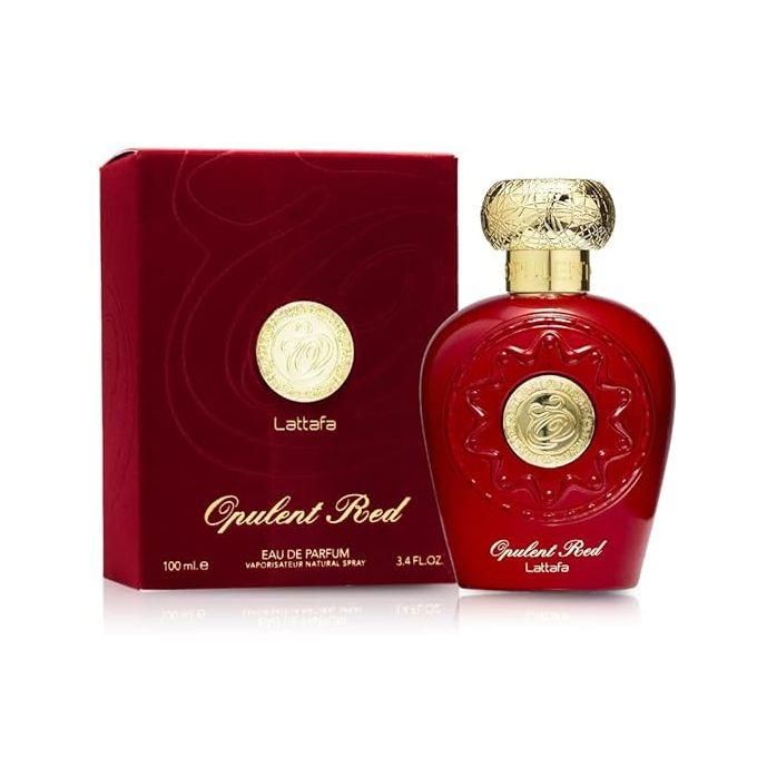 Lattafa opulent red eau de parfume 100ml