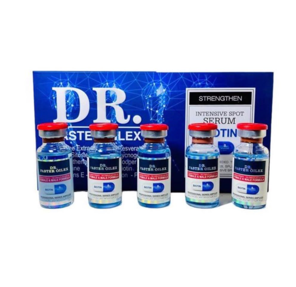 Faster Oilex Serum Biotin 5×10ml Ampoules