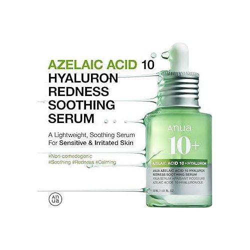 Anua Azelaic Acid 10+ Hyaluron Soothing Serum 30ml
