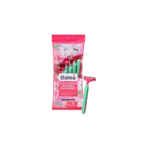 Dm Balea Disposable Razor With 2 Blades (Pack Of 10)