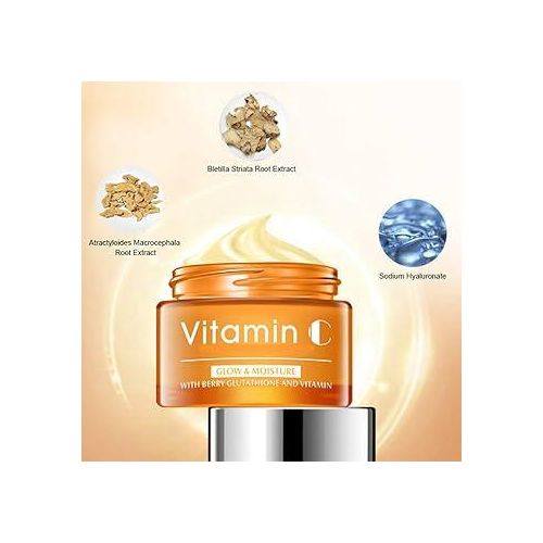 Disaar vitamin c whitening cream glow & moisture 50ml