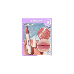 SHEGLAM pink flamingo pout-perfect shimmer lip plumper 2g