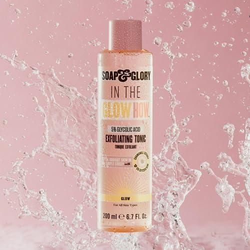 Soap and Glory Soap & Glory In The Glow How 5% Glycolic Acid Exfoliating Tonic 200ml