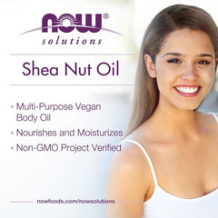 Now shea nut oil moisturizing oil 118ml