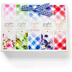 Bath & Body Works five fragrances gingham mist collection travel size gift set
