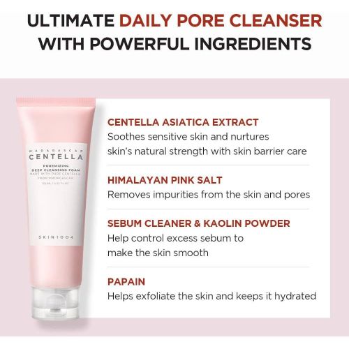 SKIN1004 Madagascar Centella Poremizing Deep Cleansing Foam 125ml