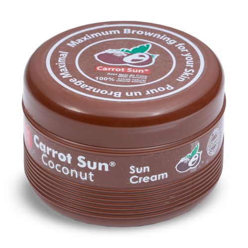 Carrot Coconut Sun Cream Maximum Browning for Your Skin 350ml