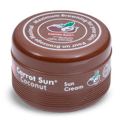 Carrot Coconut Sun Cream Maximum Browning for Your Skin 350ml