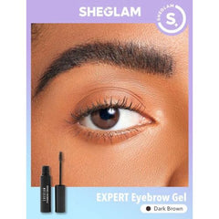 SHEGLAM Dark Brown Expert Eyebrow Gel 6.5g