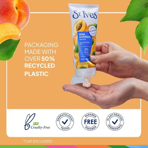 St Ives BHA Exfoliant Apricot For Ance-Prone skin 2% Salicylic Acid 170g
