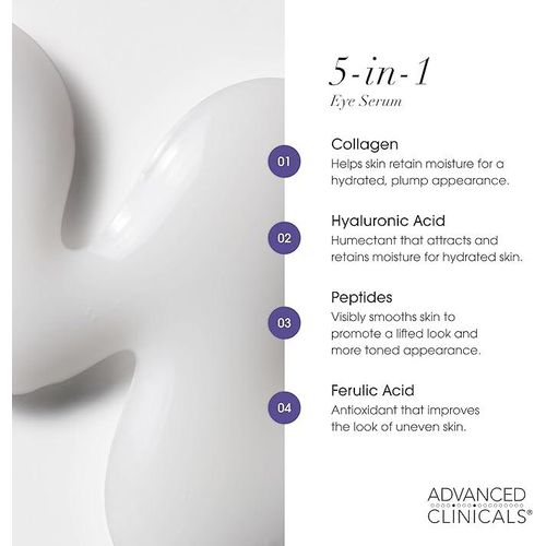 Advanced clinicals Complete 5-in-1 Eye Serum 59ml