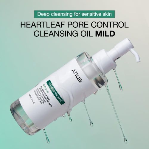 Anua Heartleaf Pore Control Cleansing Oil Mild For Sensitive Skin 200ml