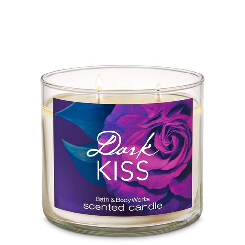 Bath & Body Works Dark Kiss 3 Wick Scented Candle - 411g