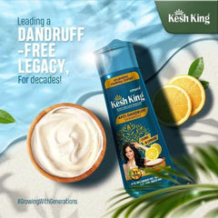Kesh King Anti-dandruff Shampoo Curd & Lemon 21 Herbs 200ml