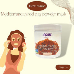 Now Mediterranean Red Clay Powder Facial Cleanser 170g