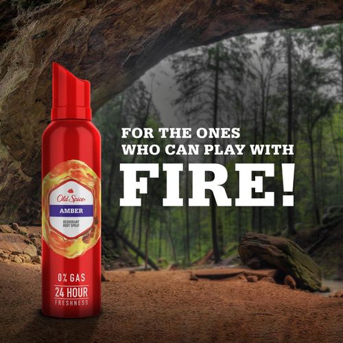Old Spice Amber Deodorant for Men 140ml