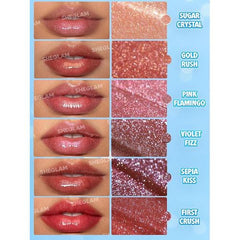 SHEGLAM GLAM Sepia Kiss Pout-Perfect Shimmer Lip Plumper - 2g