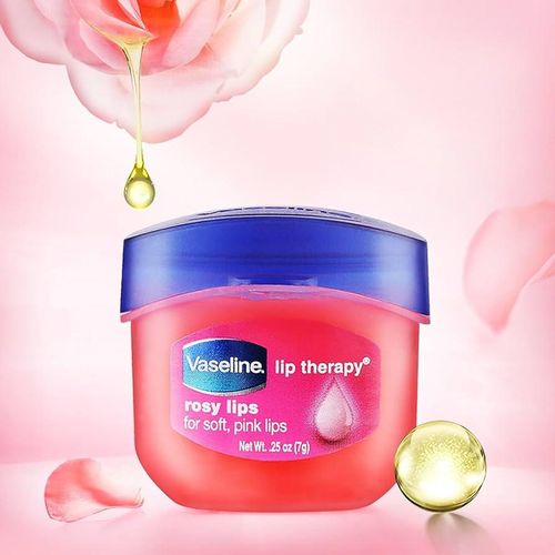 Vaseline Lip Therapy Rosy Lips For Soft, Pink Lips 7g