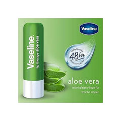 Vaseline Lip Therapy Aloe Vera Soothing Hydration for Soft Lips 4.8g
