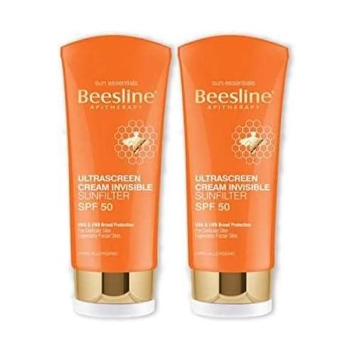 Beesline Ultra Screen Cream Invisible Sun Filter SPF50 - 2*60ml Offer