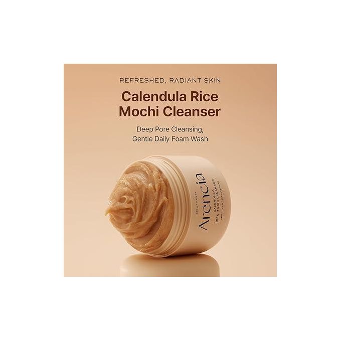 Arencia Calendula Rice Mochi Cleanser 120g