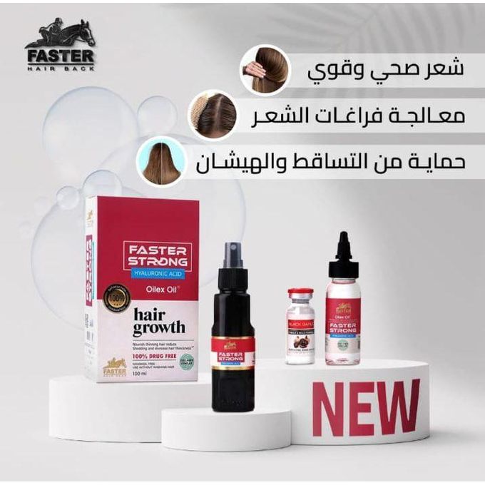 Faster Strong Hyaluronic Oilex Oil Hair Growth 100ml