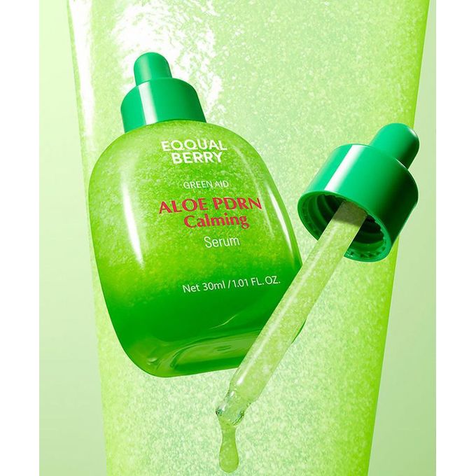 EQQUAL BERRY Green Aid Aloe PDRN Calming Serum 30ml