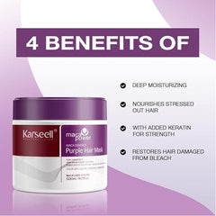 Karseell Maca Essence Purple Hair Mask 500ml