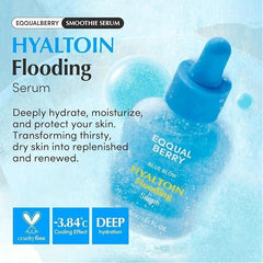 EQQUAL BERRY Blue Blow Hyaltoin Flooding Serum 30ml