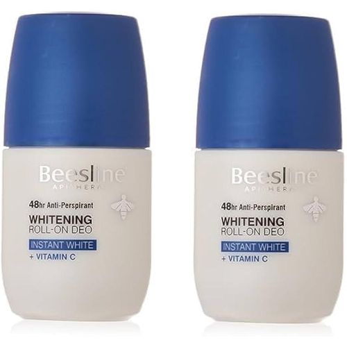 Beesline Whitening Roll-On Deodorant Instant White + Vitamin C Offer 2*50ml