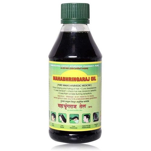 Mahabhringaraj Oil Pure Maka Ayurvedic Medicine Oil – 100ml