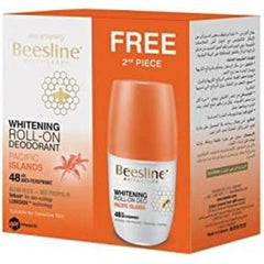 Beesline Whitening Roll-On Deodorant Pacific Island 2x50ml offer 1+1
