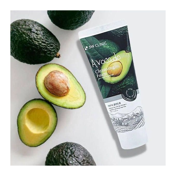 Farm Stay 3W Clinic Avocado Cleansing Foam 100ml
