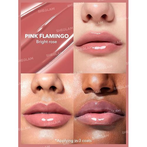 SHEGLAM pink flamingo pout perfect shine lip plumper 2g