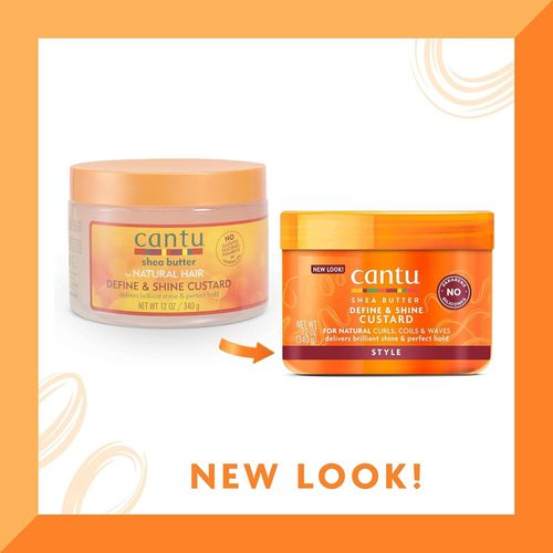 Cantu shea butter define & shine custard 340g