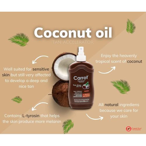 Carrot Coconut Sun Oil Maximum Browning in One Day - 200ml