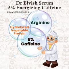 Dr Elvish Energizing 5% Caffeine Face & Eye Serum