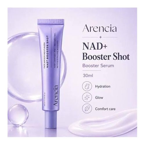 Arencia Purple NAD+ Booster Shot Face & Eye Moisturizer 30ml