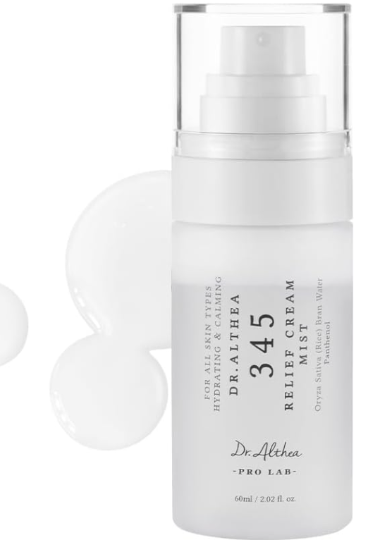 Dr. Elsia 345 Relief Cream Mist, 2.0 fl oz (60 ml)