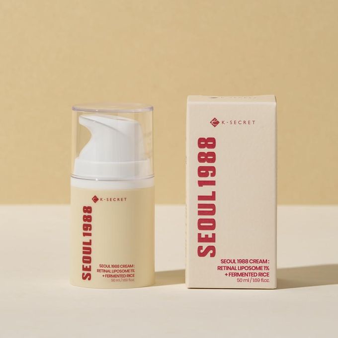 K - SECRET SEOUL 1988 Cream Retinal Liposome 1% + Fermented Rice 50ml