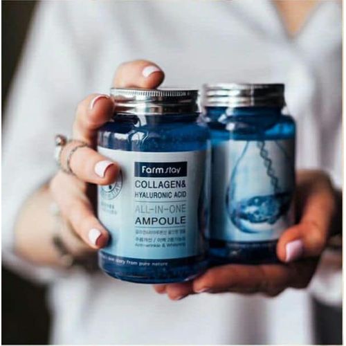 Farmstay Collagen & Hyaluronic Acid All In One Ampoule - 250ml