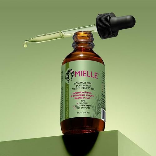Mielle Organics Rosemary Mint Scalp, Hair Strengthening Oil - 59ml