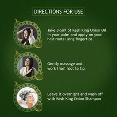 Emami Kesh King Ayurvedic Onion Oil Scalp And Hair Medicinal Growth Oil 100ml