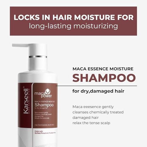 Karseell Maca Essence Moisture Shampoo For Dry & Damage Hair 500ml