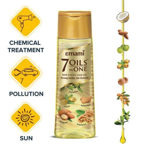 Emami 7 Oils In One Non Sticky Hair Oil 4 - 200ml