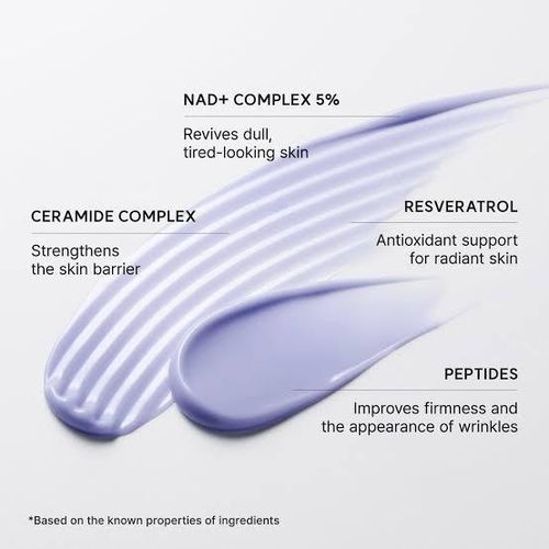 Arencia Purple NAD+ Booster Shot Face & Eye Moisturizer 30ml
