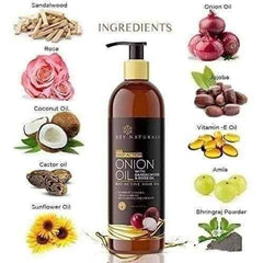 Rey Naturals Onion Hair Oil - 200ml